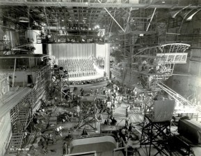 Soundstage-21-at-Warner-Bros.-during-the-filming-of-the-musical-number-“This-Time-Is-The-Last-Time”-for-“This-Is-The-Army”-1943